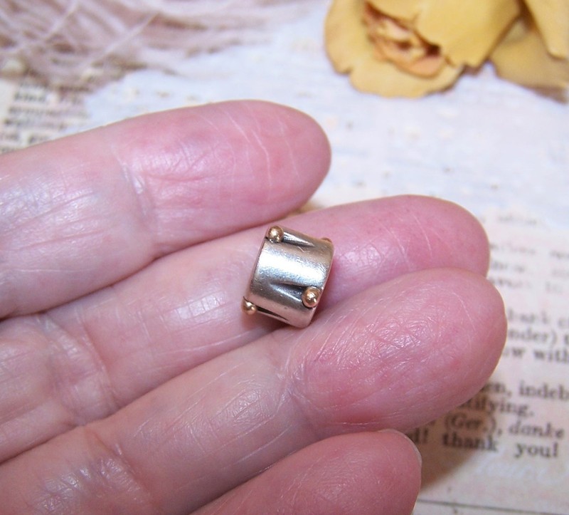PANDORA Sterling Silver Yellow Gold Drum Charm #790229 - Retired gallery