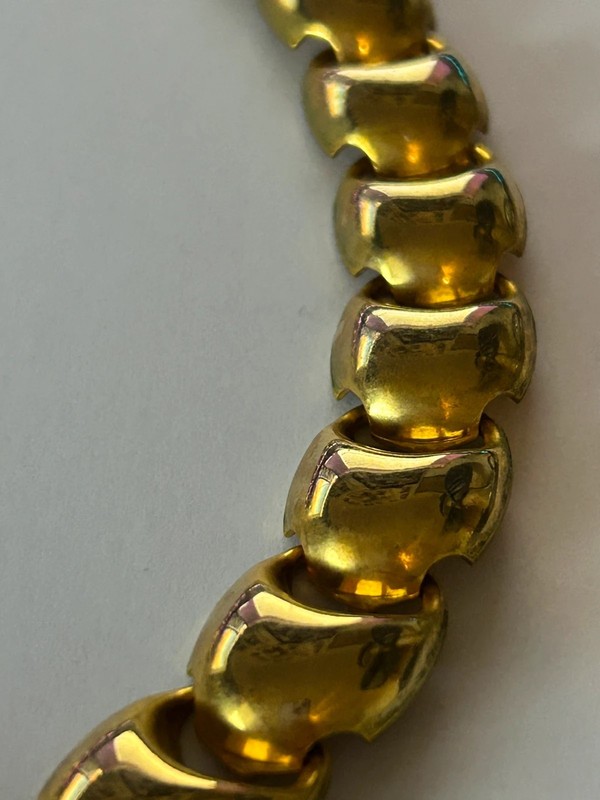 Vintage Statement Necklace In Iconic 80s Design gallery