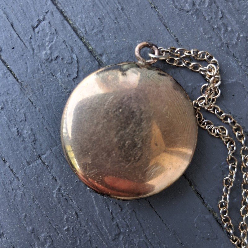 Antique Victorian Gold Filled Locket Monogrammed gallery