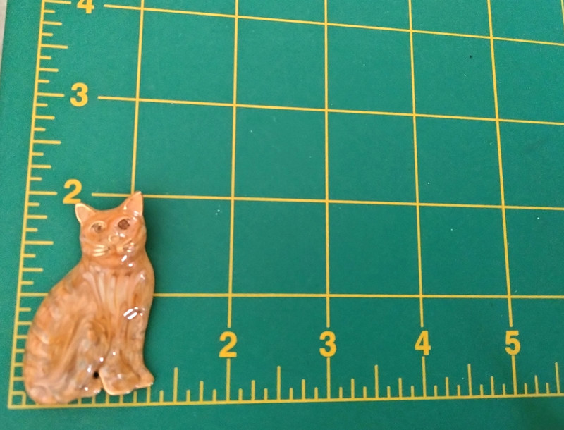 Vintage Enameled Cat Brooch (140 - 2223) gallery
