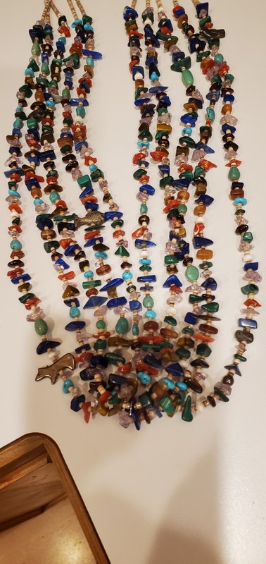 Vintage Santa Domingo Stones Necklace