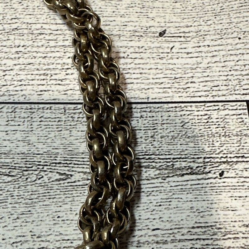 Gold Tone 15-18” Adjustable Choker Chain Necklace Vintage gallery