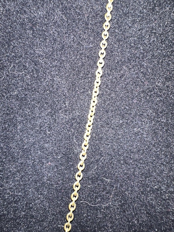 Necklace Brass Chain With Tiny Brass Purse gallery