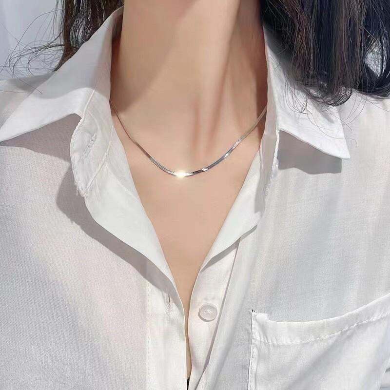 M&T One Piece stainless steel Chain Necklace, 2 colors 3 Length Wholesale JWYC01 gallery