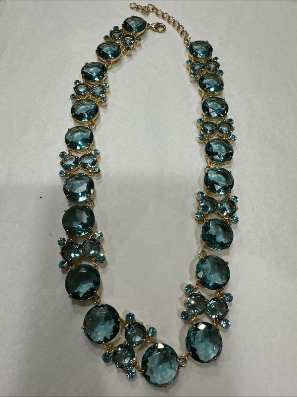 Nolan Miller Brilliant Cut Turquoise Faux Stone $250 gallery