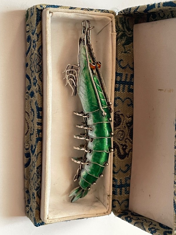 Vintage Chinese Export silver pandantiv gallery