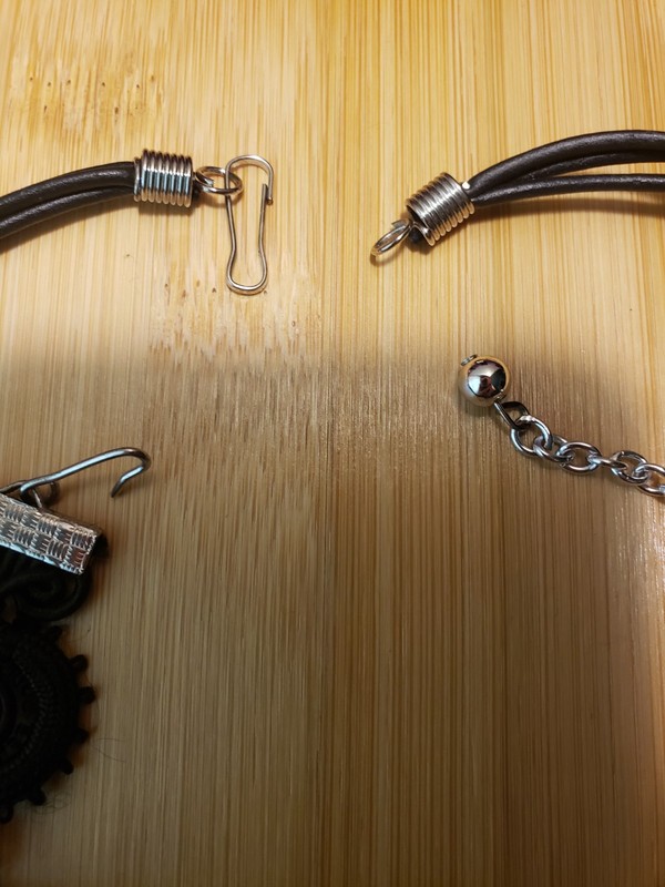 Goth Biker Punk Black & Silver Tone Necklaces, Bracelets, Earrings gallery