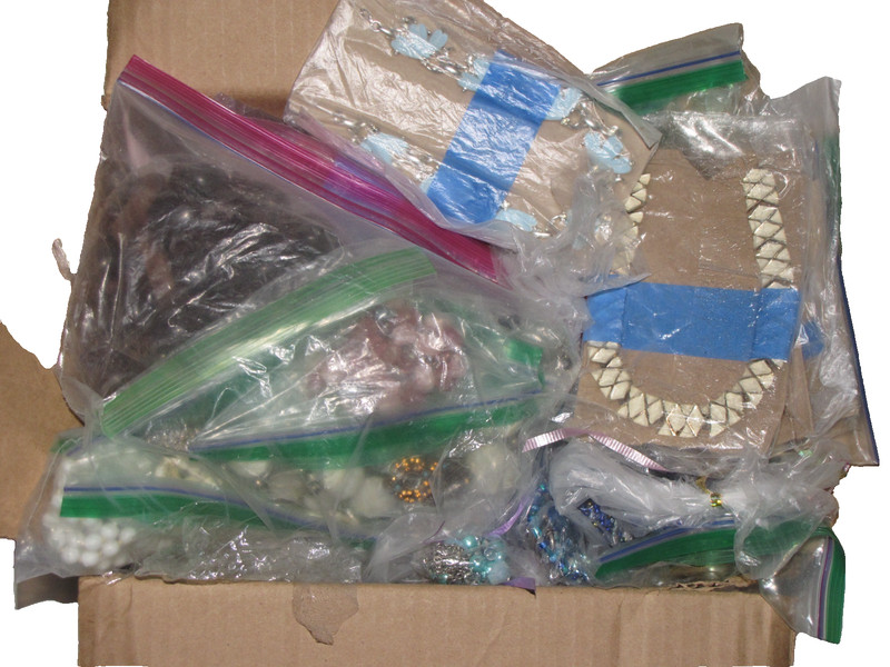 12lbs Bulk Lot Of 100+ Vintage Gold Plated Necklace Silver Modern Beaded Womens