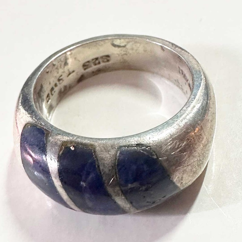 Vintage Mexican Taxco Sterling Aztec Panel Design Hinged Bracelet 34.27 Grams gallery