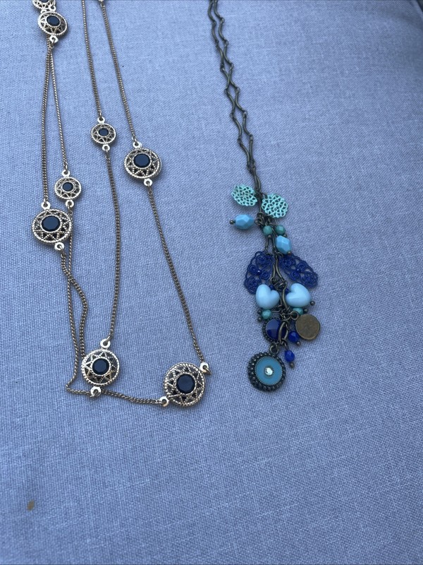 Vintage Estate Jewelry Lot Avon Earrings Brooch Necklaces As Is gallery