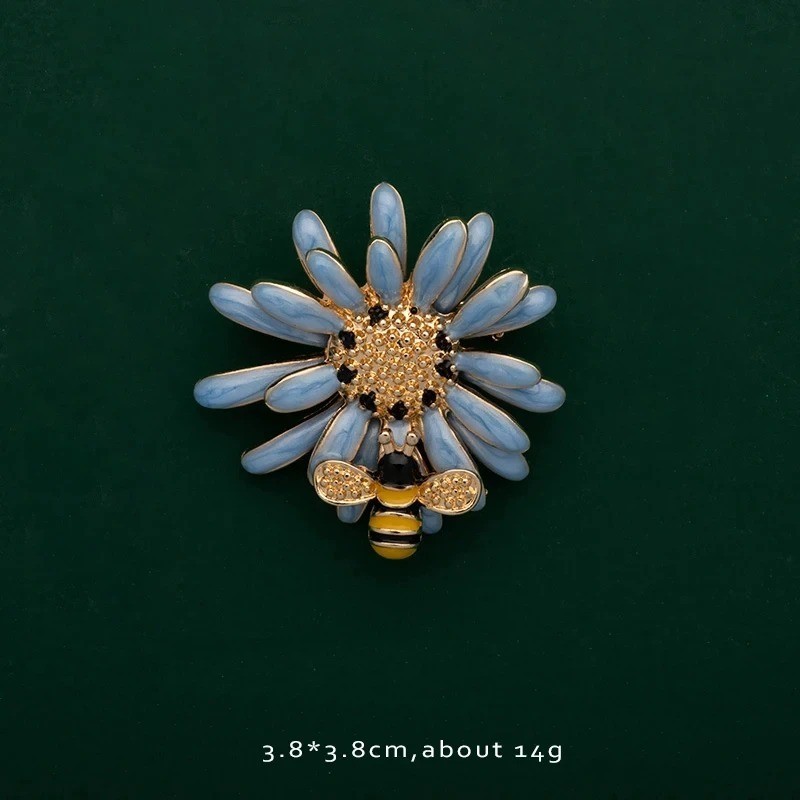 Vintage Brooch Enamel Pin Pearls Vintage Flower Brooch Plant Animal Insect Fruit gallery