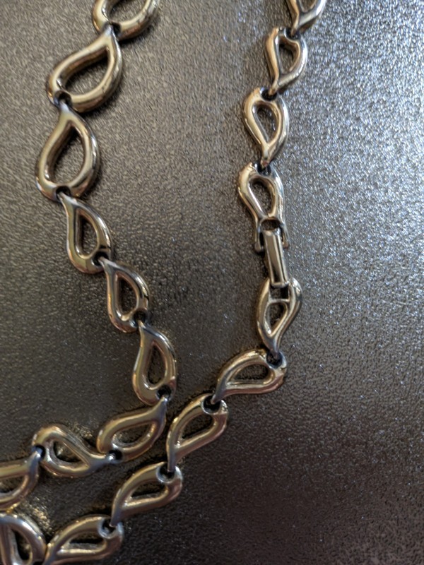 Vintage Estate Sale - kids necklace / wrap around bracelet / lot 1 gallery