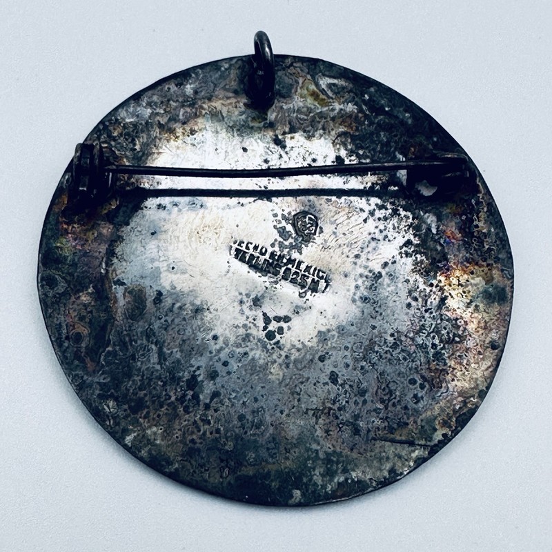 Bernice Goodspeed 925 Sterling Silver Abstract Brooch/Pendant Collectors' Piece gallery