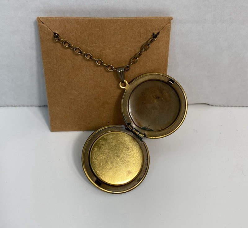 Cool Vintage Vibe Essential Oil Locket Necklace gallery