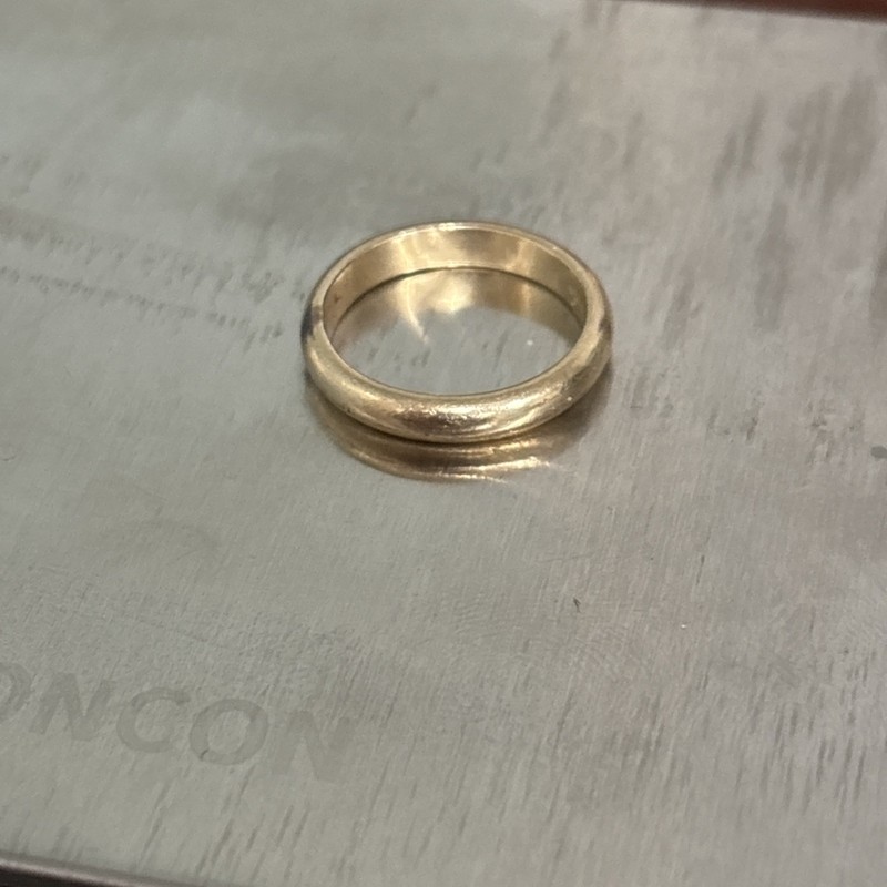 Vintage Men’s Wedding Band 14k RGP Made By Uncas Manufacturing Company